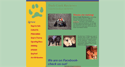 Desktop Screenshot of duckcreekretrievers.net